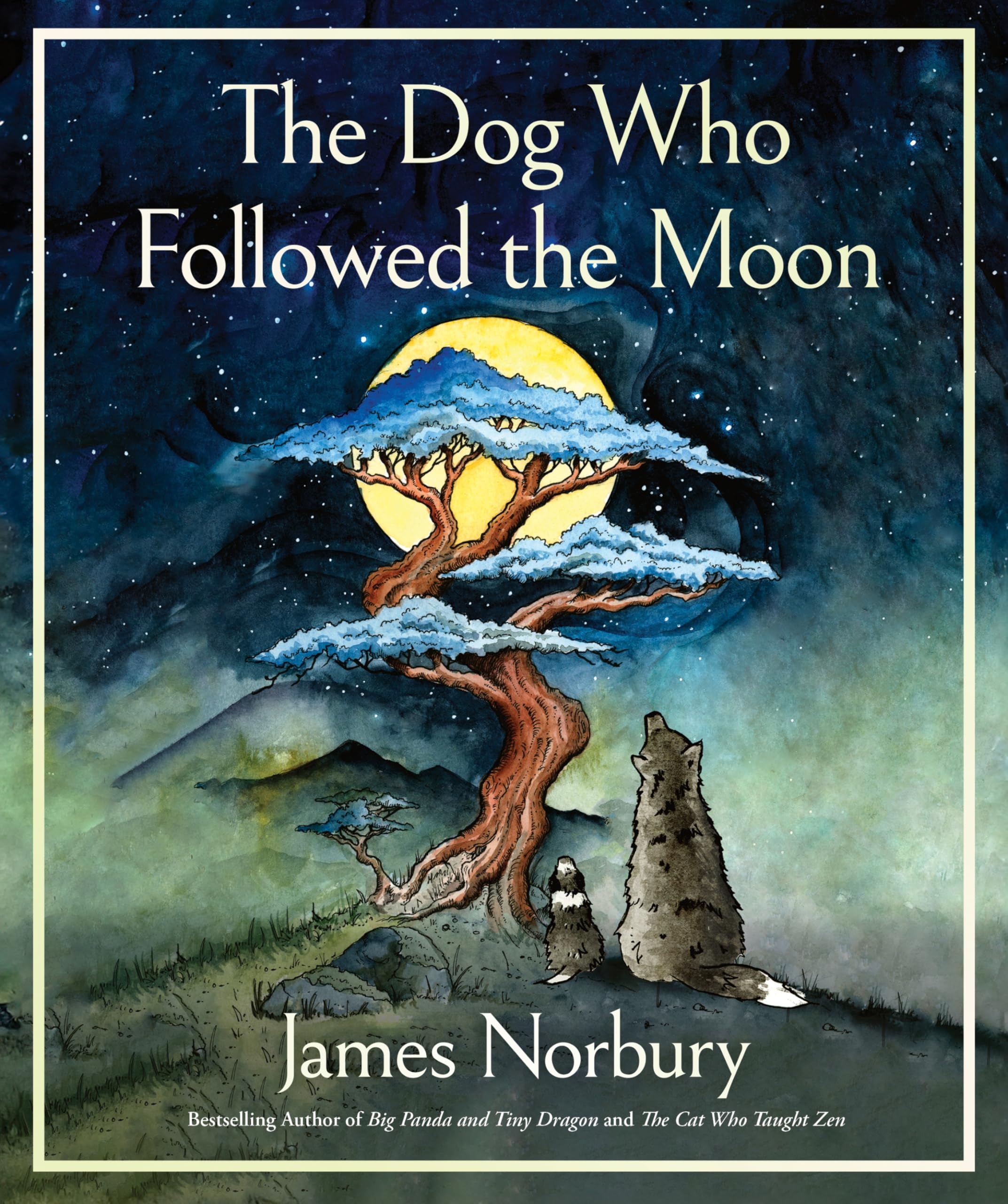 The Dog Who Followed the Moon: A Beautifully Illustrated Adult